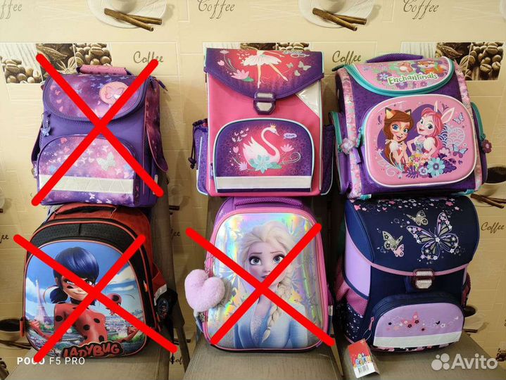 Школьные рюкзаки ранцы для девочек. Новые