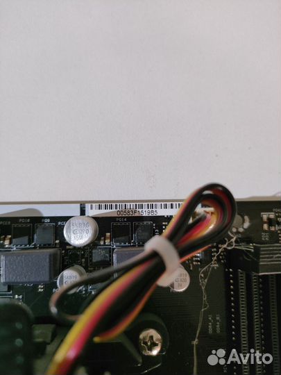 Материнская плата aqx300m + AMD Atlon 3000G