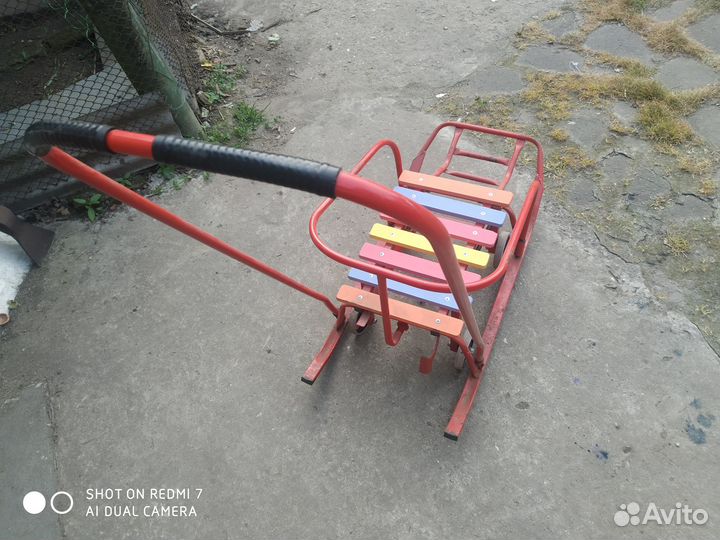 Санки детские 2в1