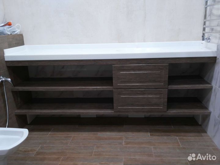 Столешница для ванной комнаты