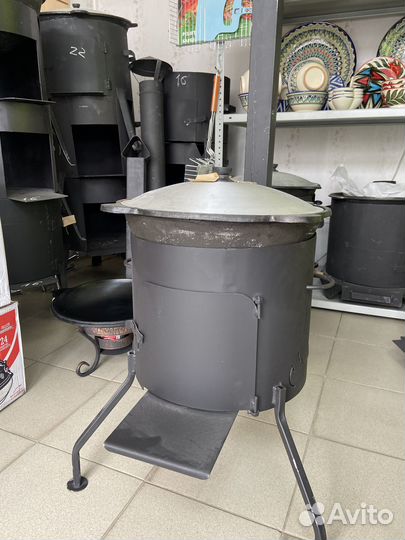Печь для казана 8 л, 10л, 12, 16 л, 22л, 30 л