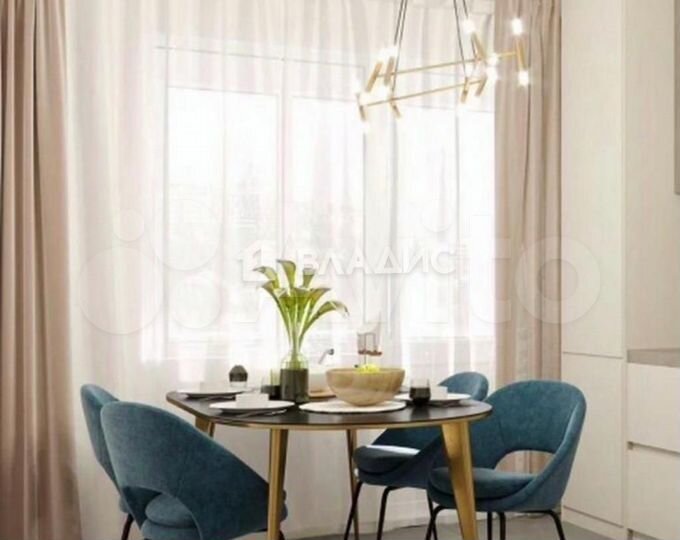 1-к. квартира, 34,3 м², 16/25 эт.