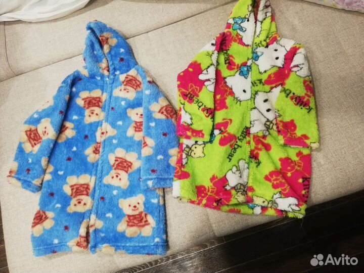 Детские банные халатики