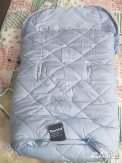 Меховой конверт из овчины в коляску