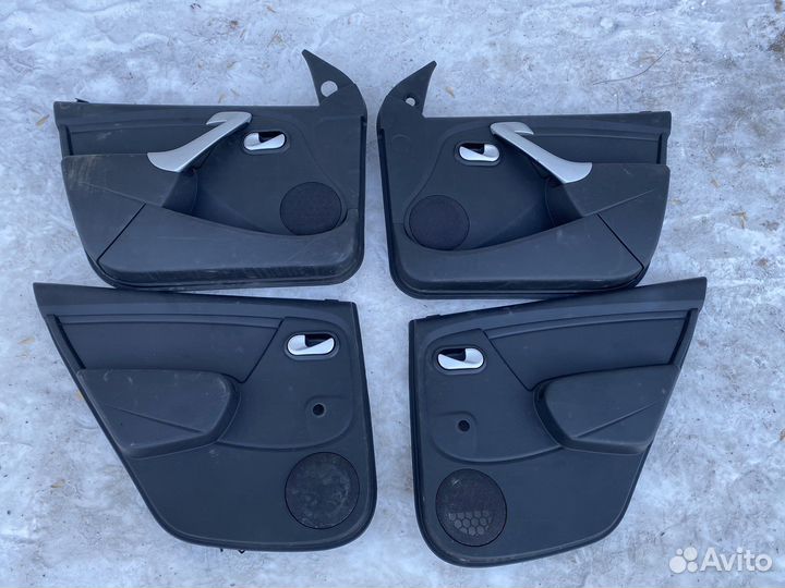 Renault Sandero Обшивка двери задней