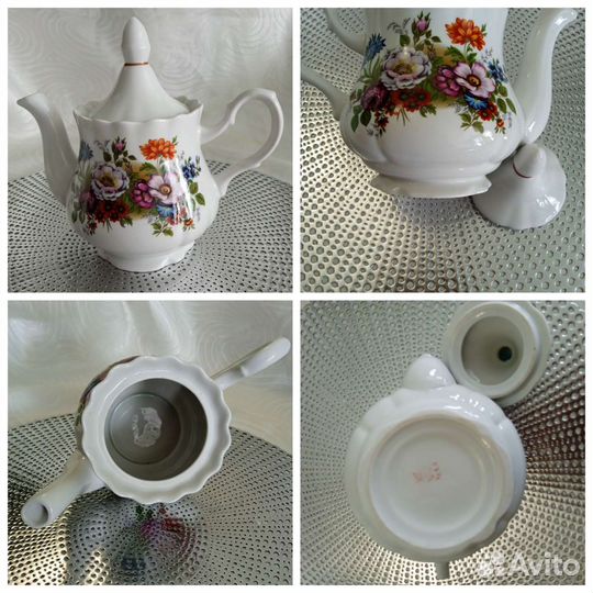 Заварочные И доливной чайники и одна чашечка