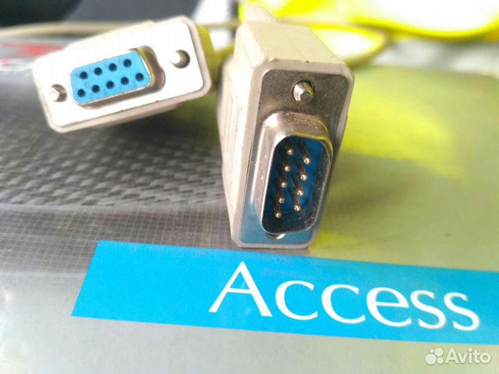 Кабель com port RS232, USB 2.0 Type-A Type-B