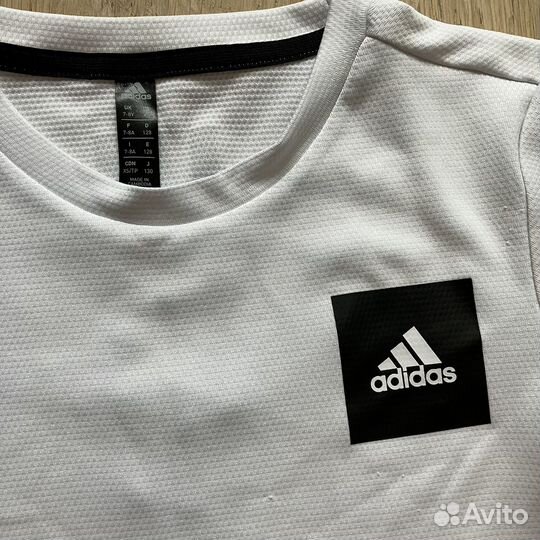 Футболка и шорты adidas aeroready 122/128