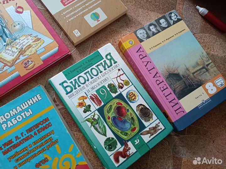 Учебники школьные. Сборники по огэ