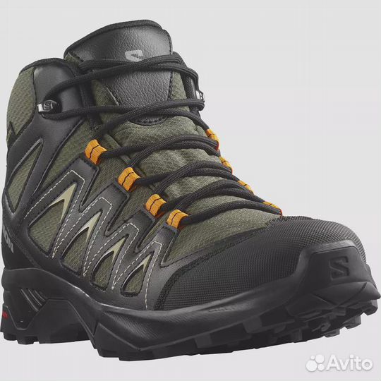 Кроссовки Salomon X Braze MID GTX Olive Night