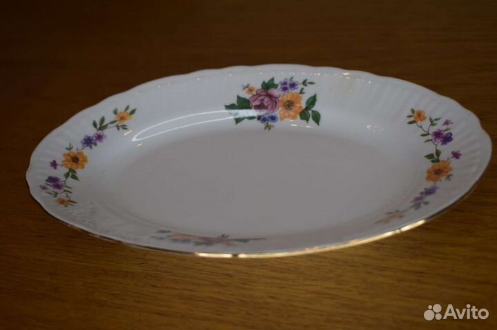 Блюдо Польша фарфор Винтаж