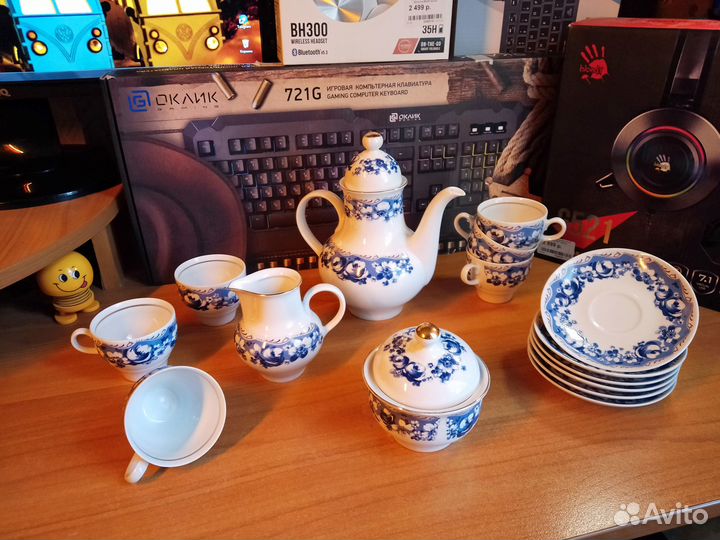 Сервиз кофейный jlmenau гдр на 6 персон