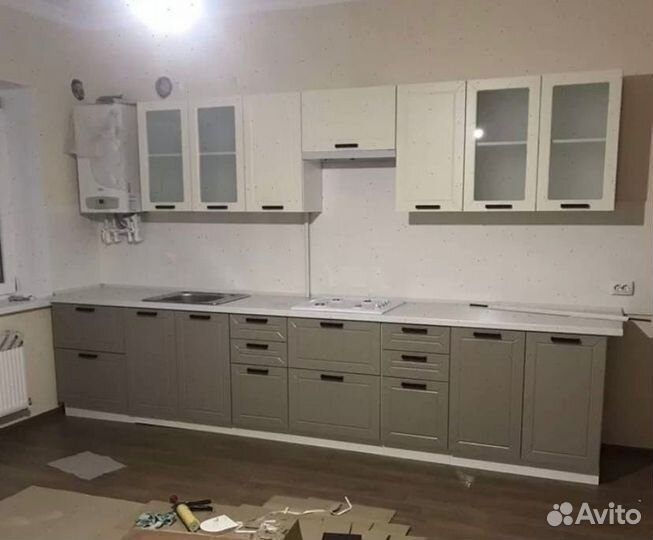 Готовая Кухня альфа мдф 2.4 метра, в наличии