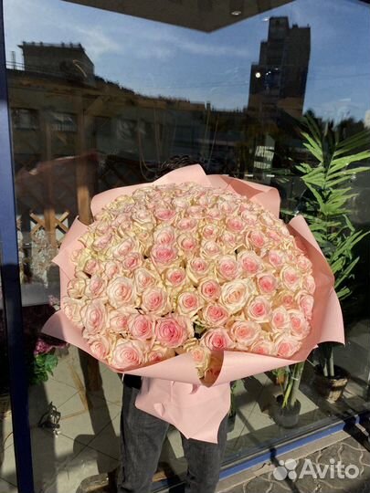 Букет из 101 розы