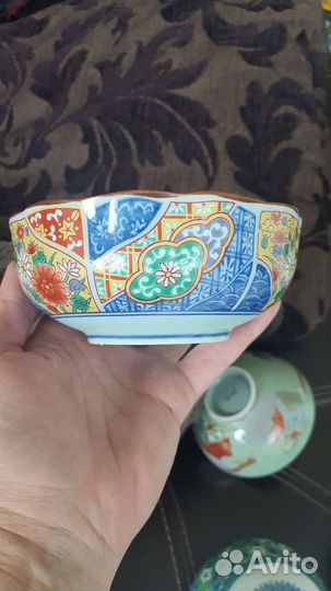 Винтажная посуда японская, чашки, пиалы