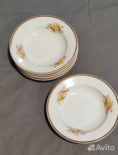 Фарфоровая посуда СССР Дулево