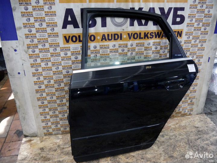 Дверь задняя левая Ауди A4 А4 B7 Б7 Z9Y Чёрная