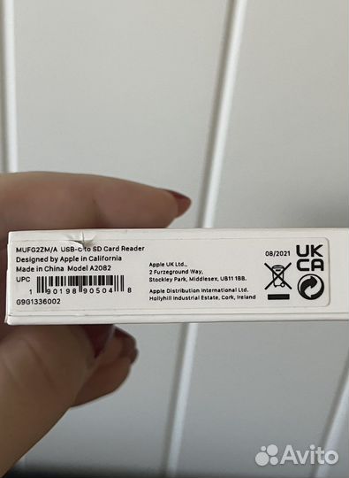 Переходник Apple USB-C to SD Card Reader