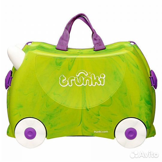 Детский чемодан trunki с рюкзаком