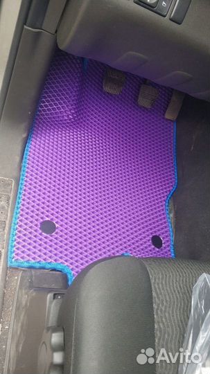 Ковер EVA Opel antara с бортом Ева