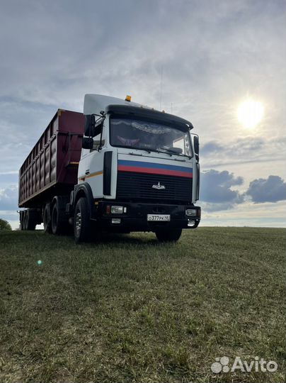 МАЗ 642208-230 с полуприцепом, 2006