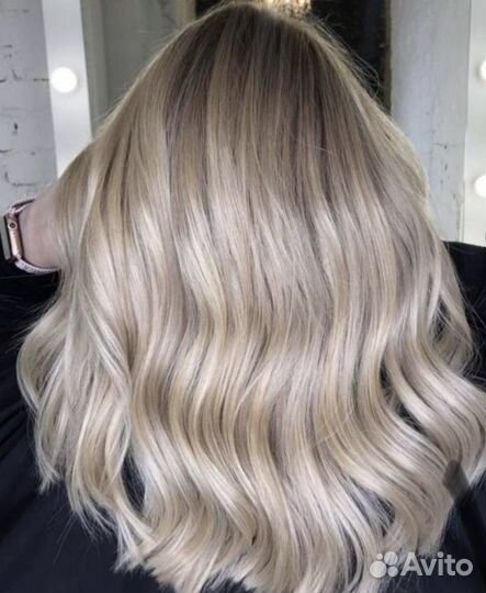 Окрашивание волос техника Айр тач