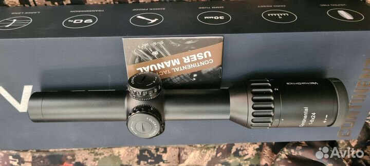 Прицел Vector Optics Continental 1-6x24 Tactical