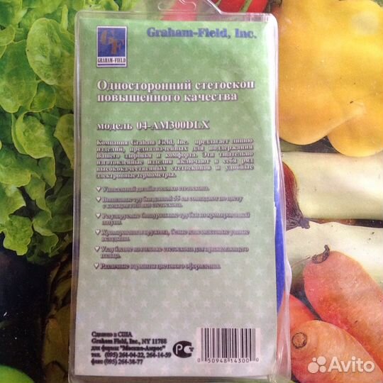 Односторонний стетоскоп повышенного качества