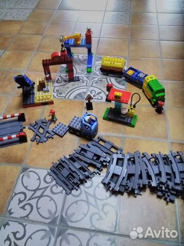 Лего дупло железная дорога 5609