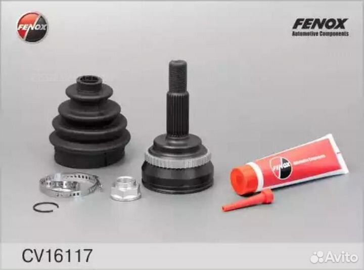Fenox CV16117 Шрус наружный перед прав/лев