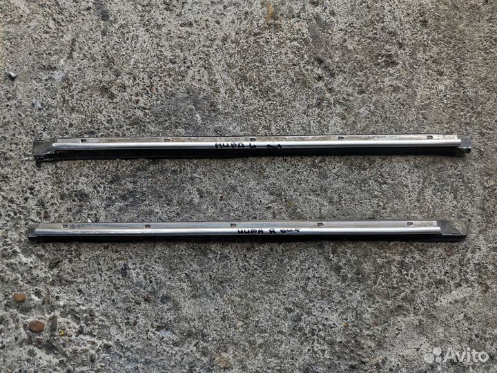 Бархотка накладка стекла внешняя нива 2121