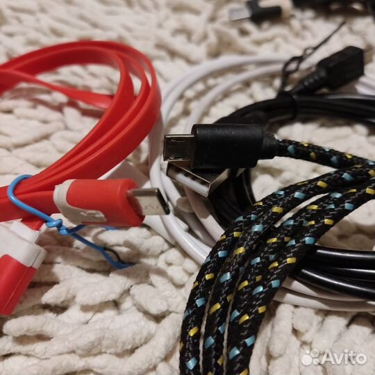 Кабели д/компьютера USB-mini, - micro, - BM разные