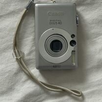 Цифровой фотоаппарат Canon Digital ixus 40