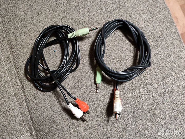 Кабель jack 3.5 2 rca