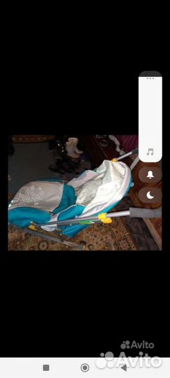 Детские санки коляска ника