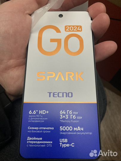 TECNO Spark Go 2024, 4/64 ГБ