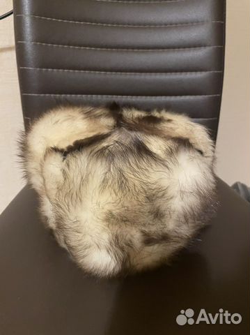 Мужская шапка из хорька