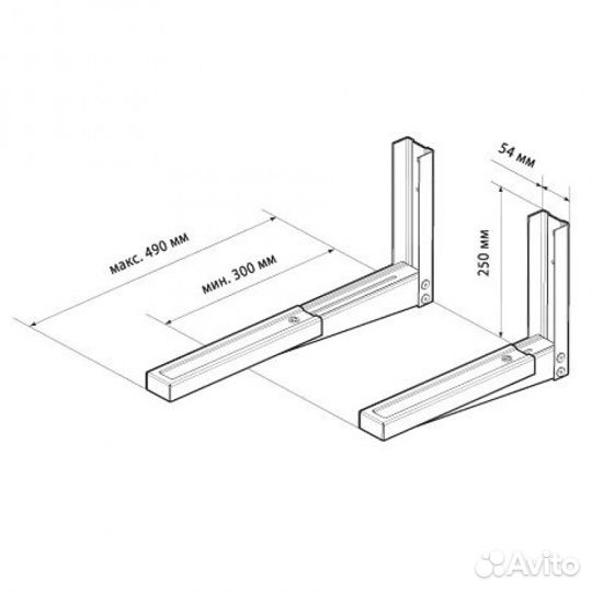 Кронштейн для свч