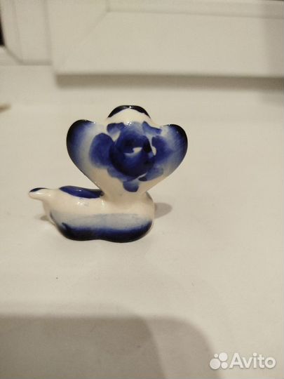 Статуэтка Гжель Змея (фигурка 