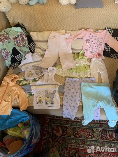Детские вещи пакетом на девочку