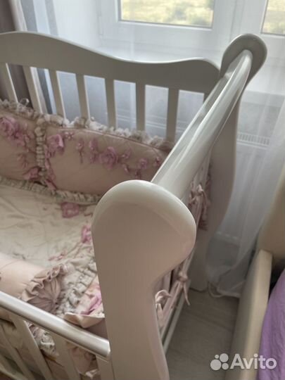 Кроватка детская антел julia