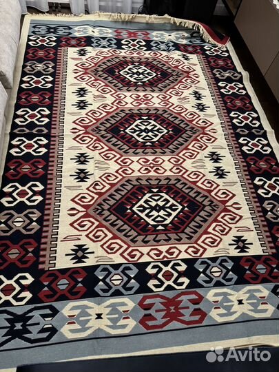 Ковёр двусторонний хлопок 200х300