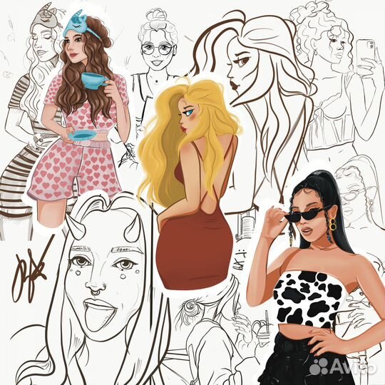 Digital Художник-иллюстратор, рисунки на заказ