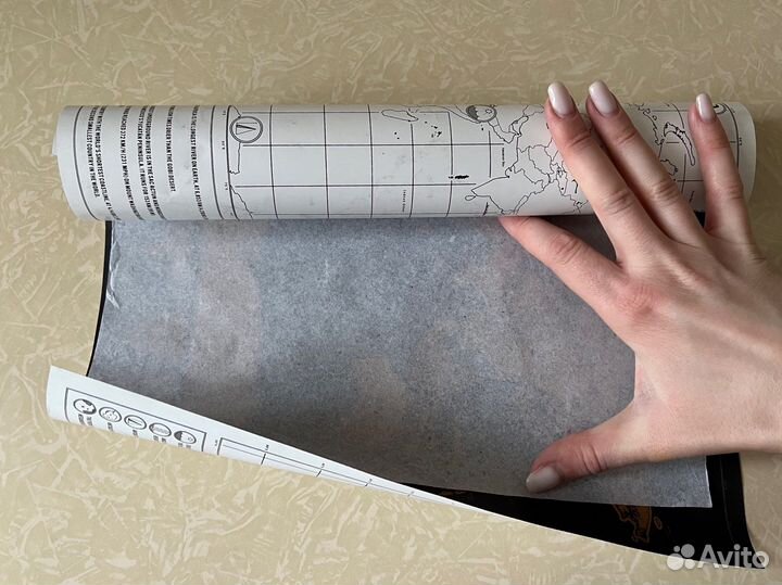 Новая скретч-карта мира