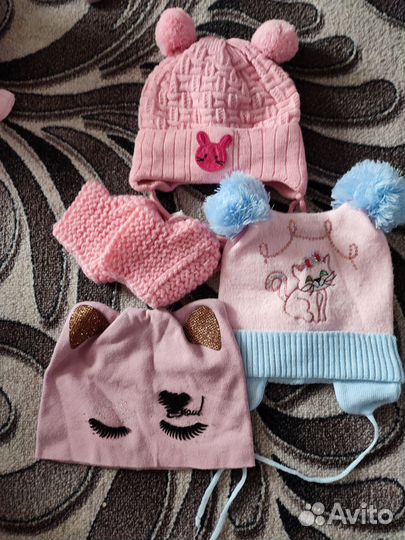 Шапка детская для девочки
