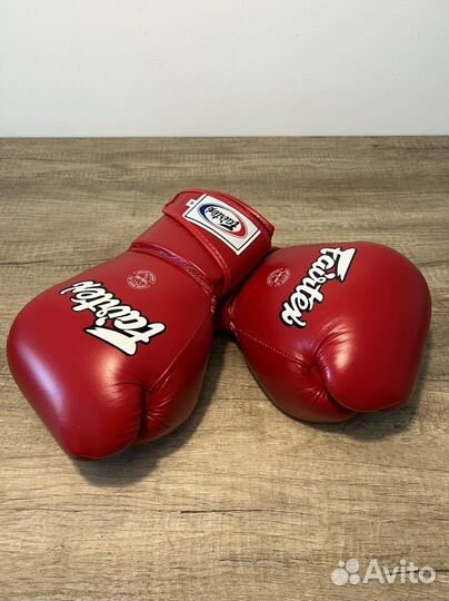 Перчатки боксерские Fairtex (BGV-6 Red) 16 OZ