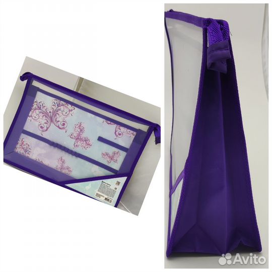 Папки для труда и тетрадей на молнии