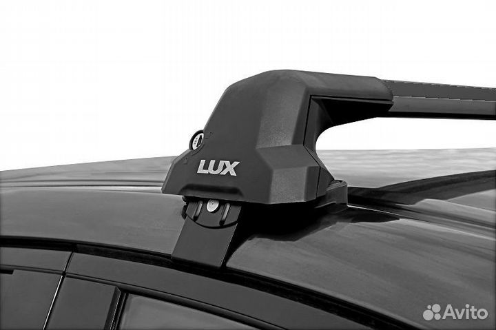 Багажник LUX city для Toyota Sienta 2015- черный