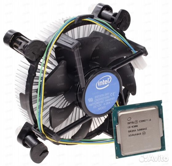 Процессор Intel Core i3-6300 3.8GHz 4Mb LGA1151