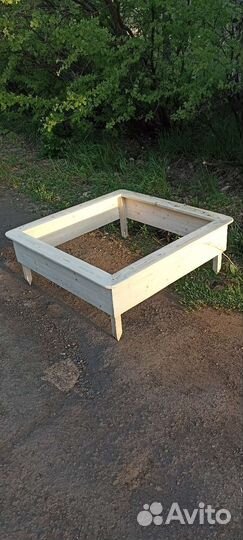 Песочница детская деревянная